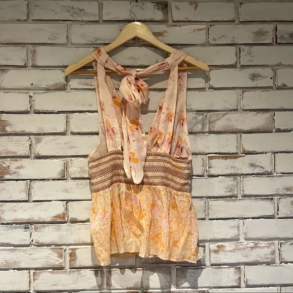 Free People Brinkley Smocked Tank - Picture 4 of 7